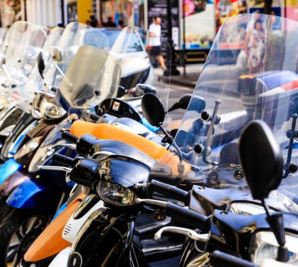 Windscreens for motorcycles